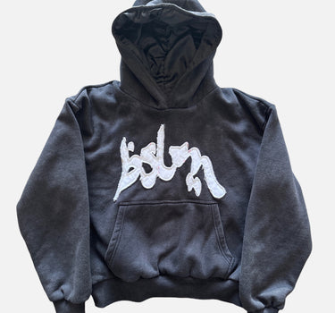 PATCHED HOODIE BLACK