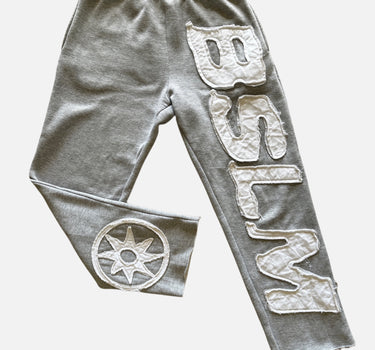 PATCHED SWEATPANTS GRAY