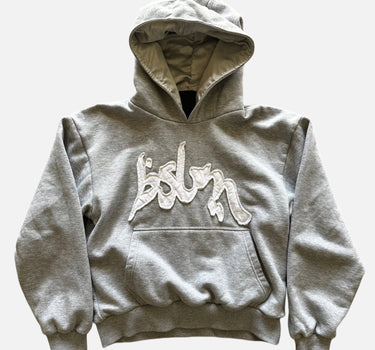 PATCHED HOODIE GRAY