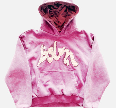 PATCHED HOODIE PINK
