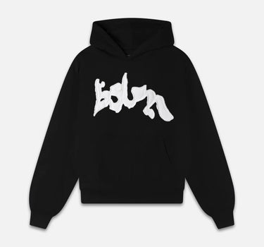 PATCHED HOODIE CHARCOAL