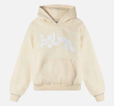 PATCHED HOODIE IVORY