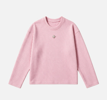BLANKED KNIT ROSE