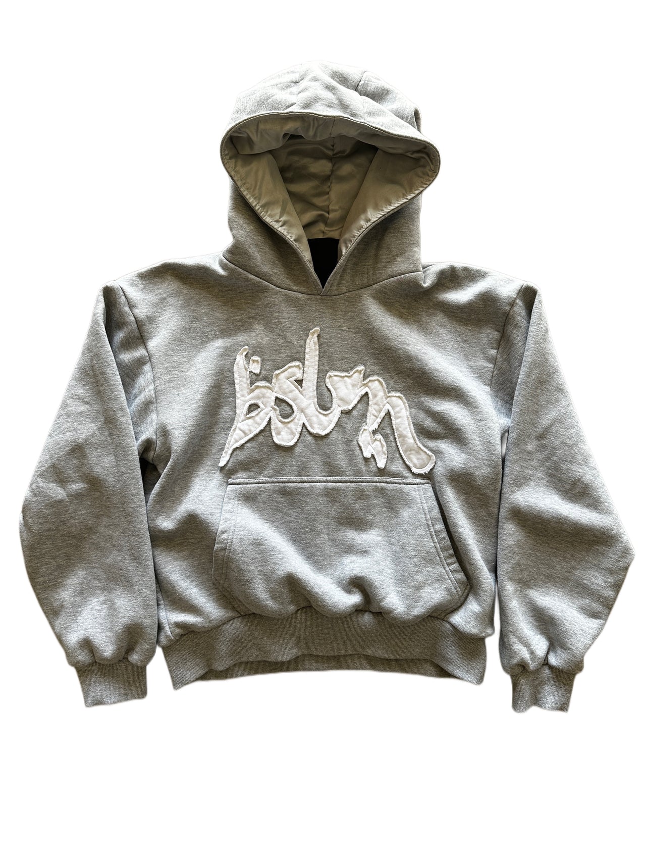 PATCHED HOODIE (GRAY)