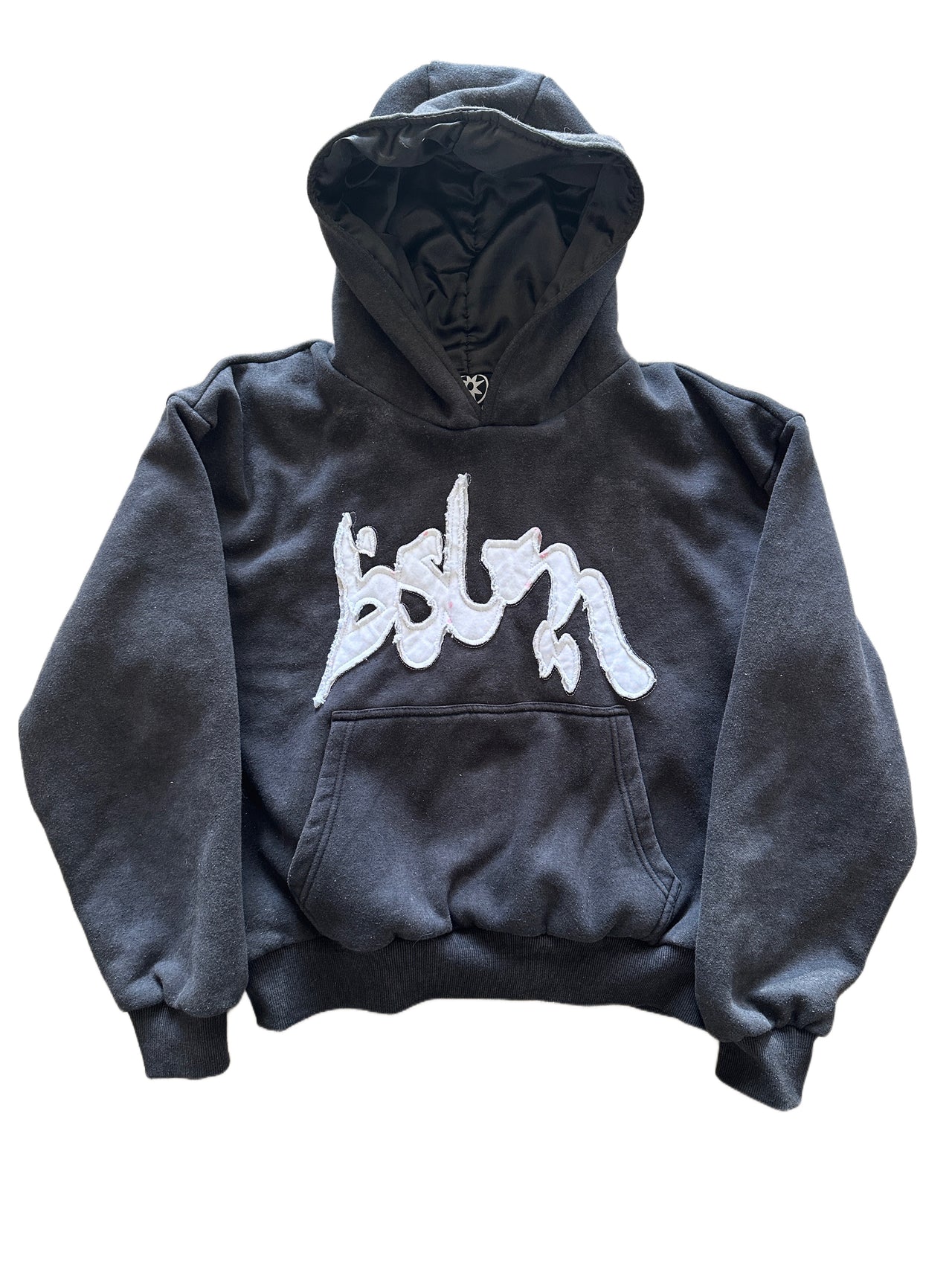 PATCHED HOODIE (BLACK)