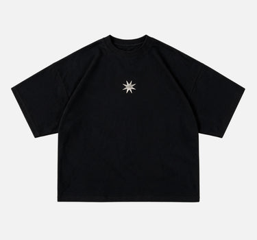 BLANKED TEE CHARCOAL