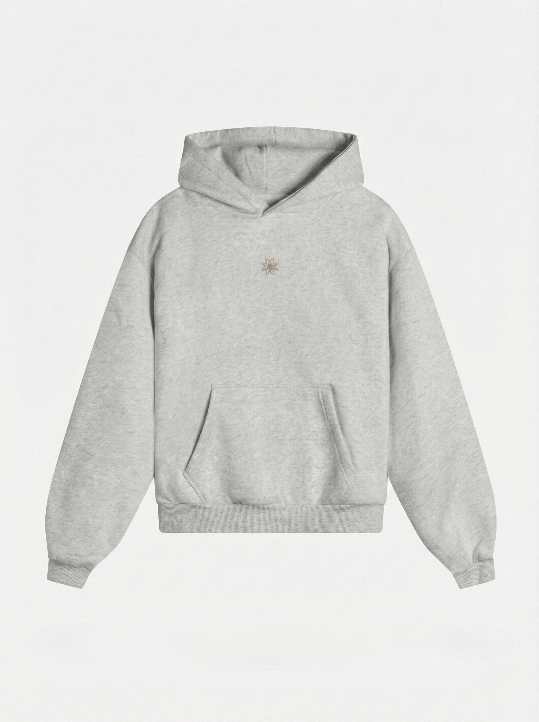 Bslm BSLM Blanked Hoodie Concrete | Minimal Heavyweight Streetwear – BSLM ...
