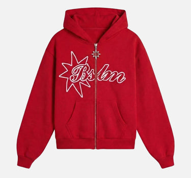 REVAMPED ZIP-UP BURGUNDY