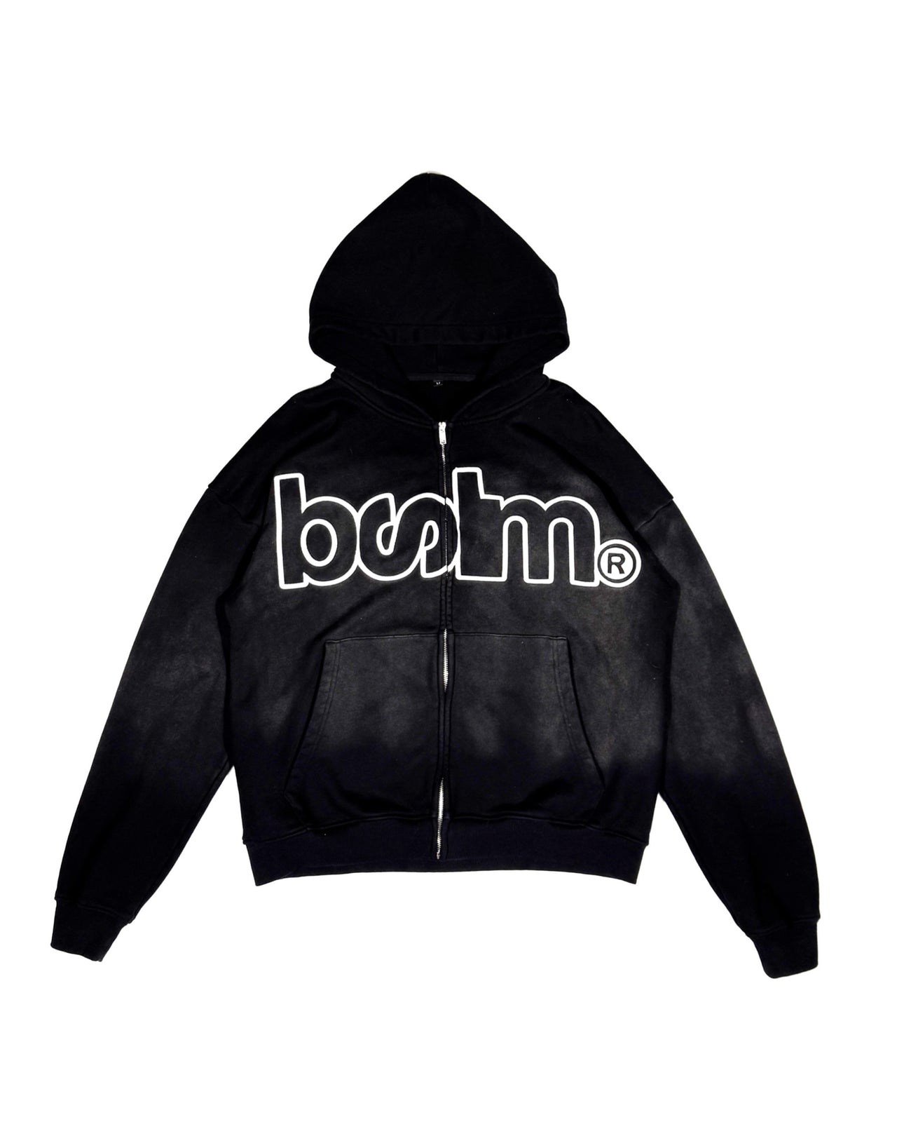 "<3" ZIP-UP BLACK