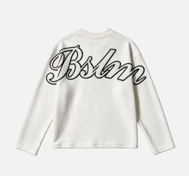 BLANKED KNIT CHALK
