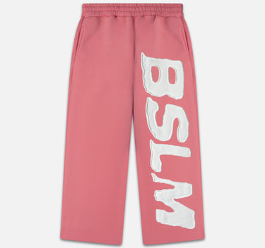 PATCHED SWEATPANTS PINK