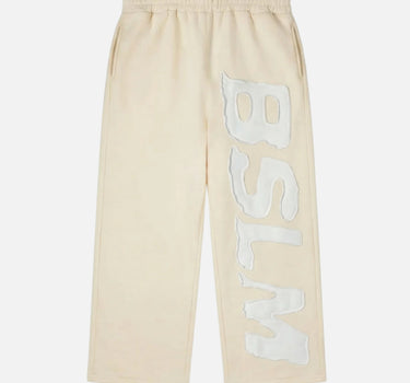PATCHED SWEATPANTS IVORY