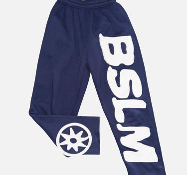 PATCHED SWEATPANTS NAVY