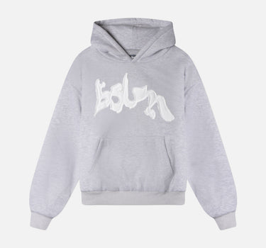 PATCHED HOODIE GRAY