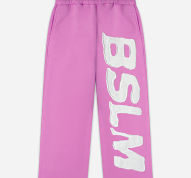 PATCHED SWEATPANTS ROSE