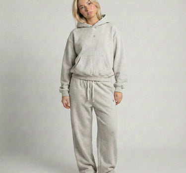 BLANKED HOODIE CONCRETE