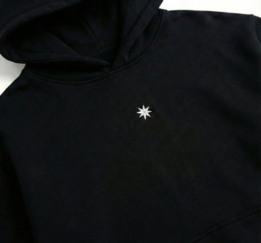 BLANKED HOODIE CHARCOAL