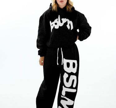 PATCHED HOODIE BLACK