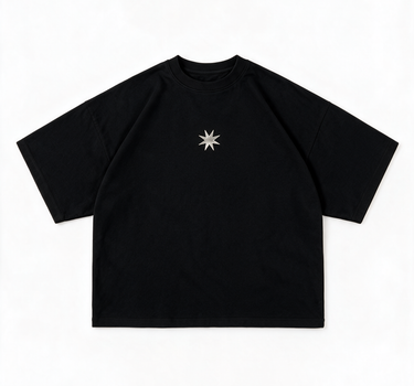BLANKED TEE CHARCOAL