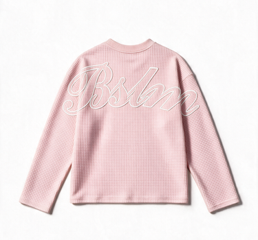 BLANKED KNIT ROSE