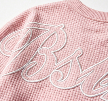 BLANKED KNIT ROSE