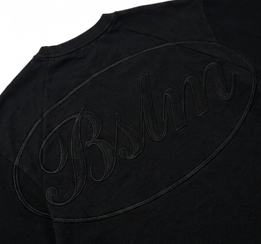 BLANKED TEE CHARCOAL