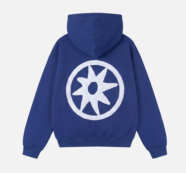 PATCHED HOODIE NAVY