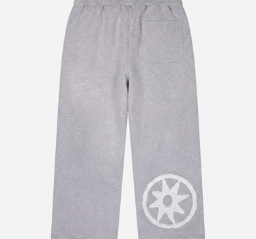 PATCHED SWEATPANTS CONCRETE