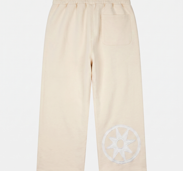 PATCHED SWEATPANTS IVORY