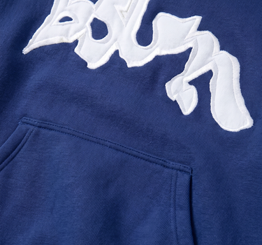 PATCHED HOODIE NAVY