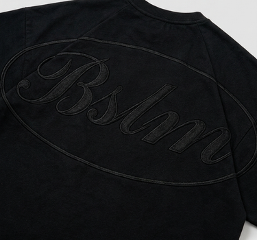 BLANKED TEE CHARCOAL