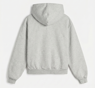 BLANKED HOODIE CONCRETE