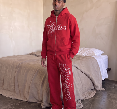 REVAMPED ZIP-UP BURGUNDY