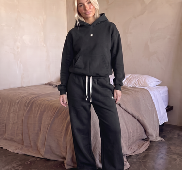BLANKED SWEATPANTS CHARCOAL