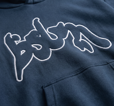 OUTLINED HOODIE NAVY