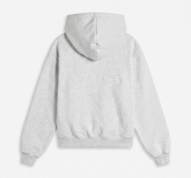 OUTLINED HOODIE ASH