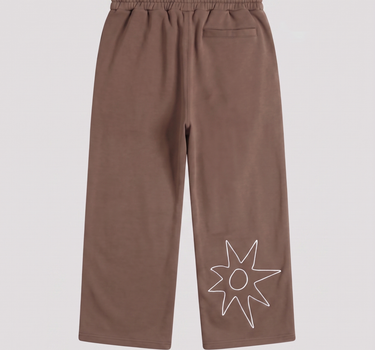 OUTLINED SWEATPANTS TAUPE